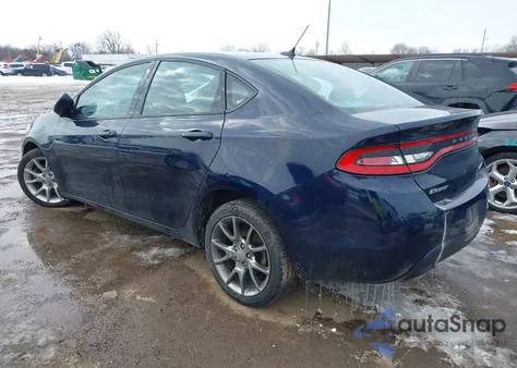 2015 Dodge Dart Sxt from USA, damaged, VIN 1C3CDFBB0FD141627